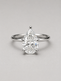 ANILLO SOLITARIO CLÁSICO PEAR | COTIZA TU PIEZA