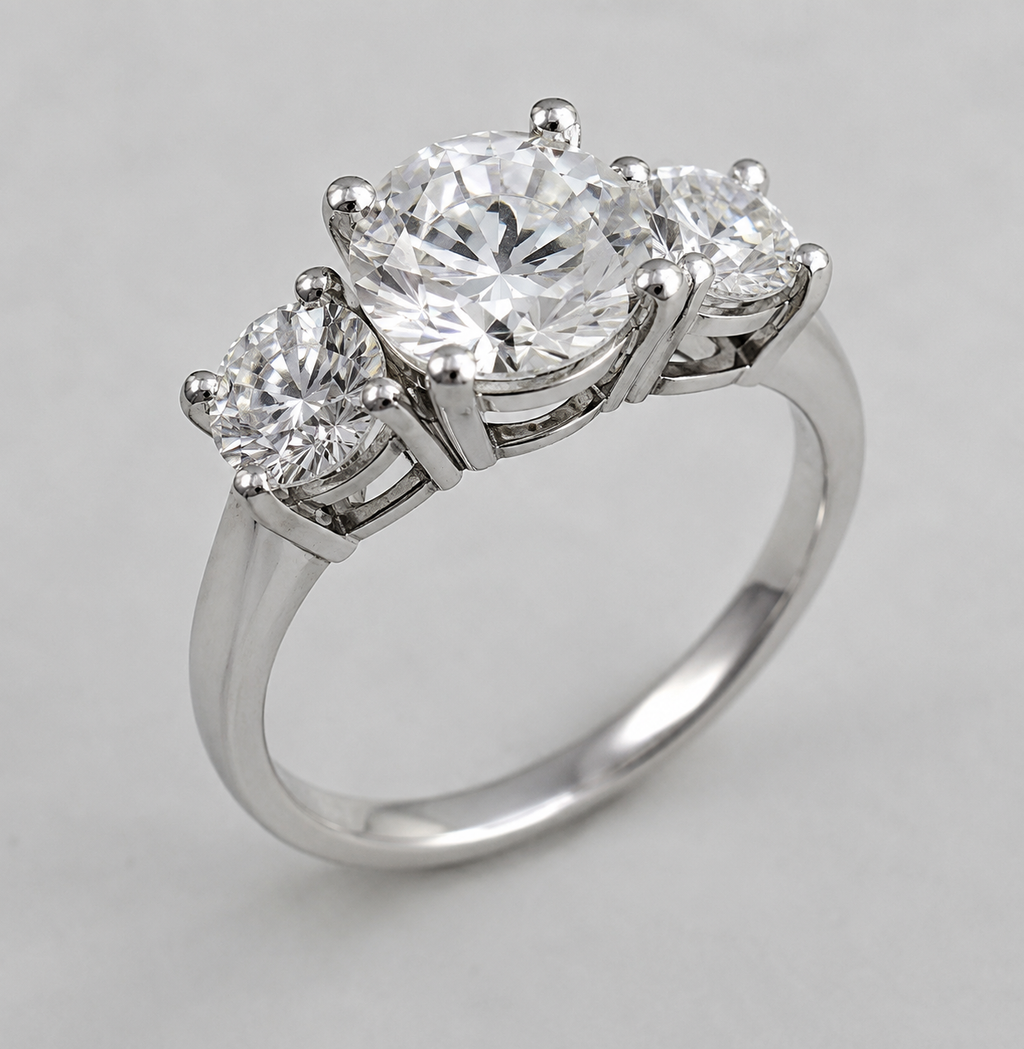 ANILLO THREE STONE | COTIZA TU PIEZA